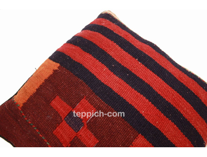 Oriental Kilim Pillow cushion natural colors & wool ca. 40x40 cm