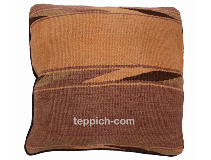 Oriental Kilim Pillow cushion natural colors & wool ca. 40x40 cm