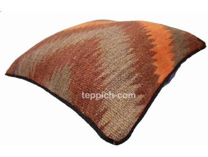 Oriental Kilim Pillow cushion natural colors & wool ca. 40x40 cm