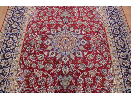 Persian carpet "Isfahan" with Silk 238x150 cm