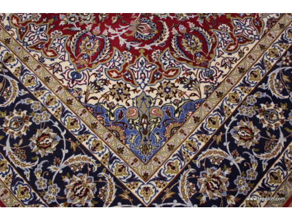 Persian carpet "Isfahan" with Silk 238x150 cm