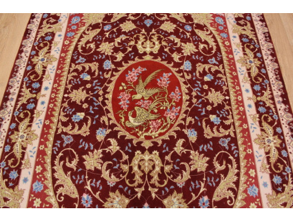 Persian carpet "Taabriz " with Silk 208x156 cm