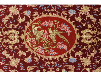 Persian carpet "Taabriz " with Silk 208x156 cm