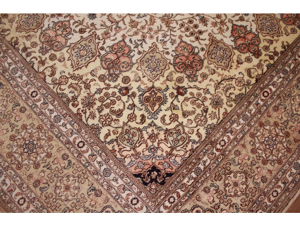 Orient Teppich China Seidenteppich 427x305 cm Beige