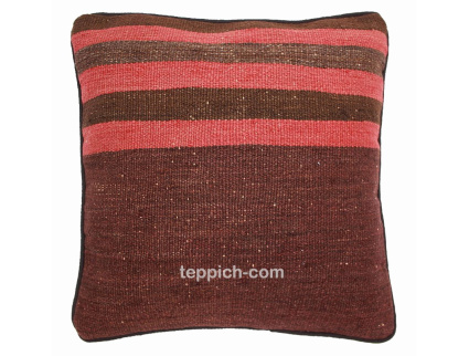 Oriental Kilim Pillow cushion natural colors & wool ca. 40x40 cm