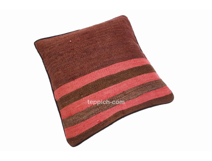 Oriental Kilim Pillow cushion natural colors & wool ca. 40x40 cm