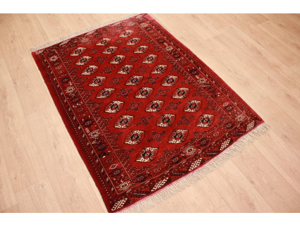 Oriental carpet Bukhara Silk 154x118 cm Red