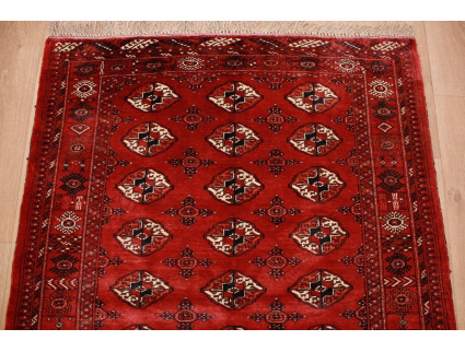 Oriental carpet Bukhara Silk 154x118 cm Red