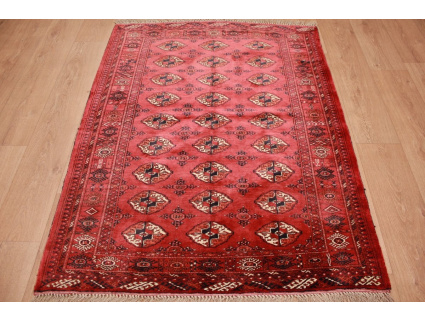 Oriental carpet Bukhara Silk 154x118 cm Red