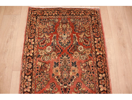 Antik Persian carpet ami Sarough Wool 414x84 cm Red