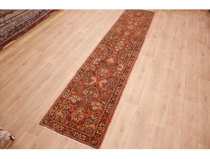 Antik Persian carpet ami Sarough Wool 414x84 cm Red