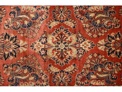 Antik Persian carpet ami Sarough Wool 414x84 cm Red