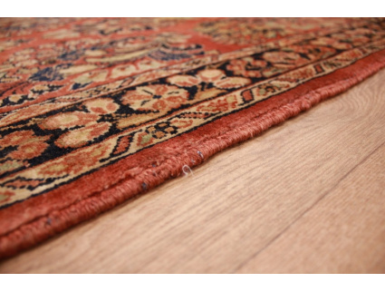 Antik Persian carpet ami Sarough Wool 414x84 cm Red