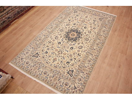 Fine Persian carpet Nain 6la with silk 340x200 cm Special size