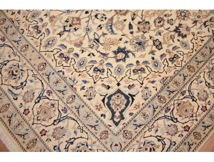 Fine Persian carpet Nain 6la with silk 340x200 cm Special size