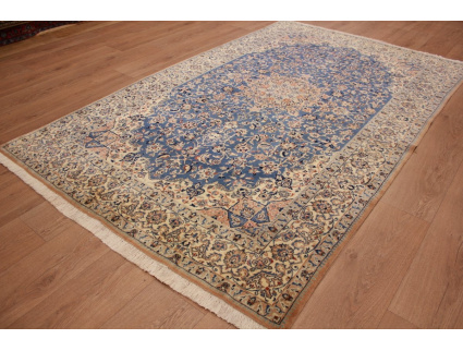 Persian carpet Nain 6la 255x150 cm Blue