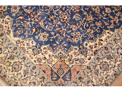 Persian carpet Nain 6la 255x150 cm Blue