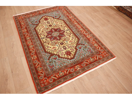 Persian carpet "Ghom" virgin wool 208x141 cm