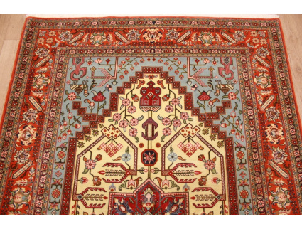 Persian carpet "Ghom" virgin wool 208x141 cm