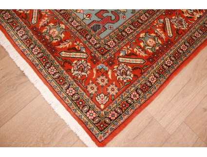 Persian carpet "Ghom" virgin wool 208x141 cm