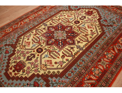 Persian carpet "Ghom" virgin wool 208x141 cm