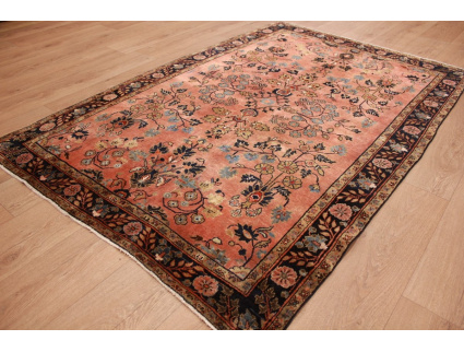 Antik Persian carpet "Sarough" Wool 200x135 cm Red