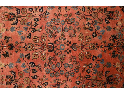 Antik Persian carpet "Sarough" Wool 200x135 cm Red