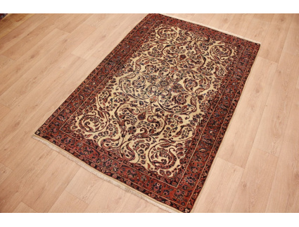 Antik Persian carpet  Sarough Wool 186x127 cm Beige