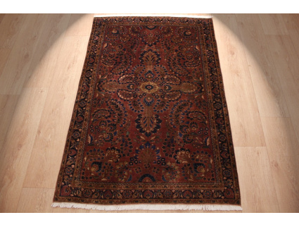 Antik Persian carpet "Sarough" Wool 149x99 cm Red