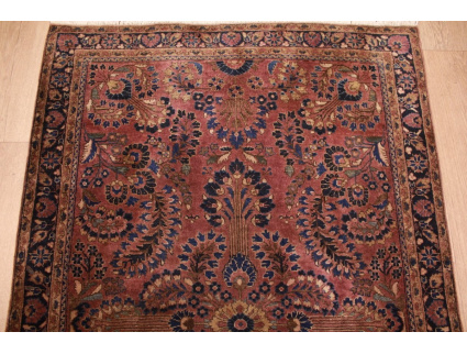 Antik Persian carpet "Sarough" Wool 149x99 cm Red