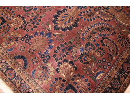 Antik Persian carpet "Sarough" Wool 149x99 cm Red