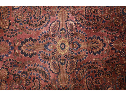 Antik Persian carpet "Sarough" Wool 149x99 cm Red