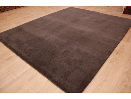 Oriental carpet "Gabbeh" pure wool 220x170 cm Brown