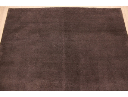 Oriental carpet "Gabbeh" pure wool 220x170 cm Brown