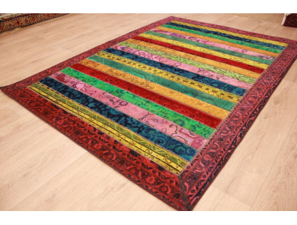 Patchwork Orient Teppich Designer 234x168 cm  VINTAGE