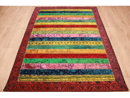 Patchwork Orient Teppich Designer 234x168 cm  VINTAGE