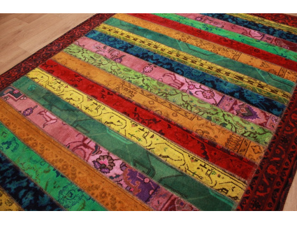 Persian carpet Designer PATCHWORK 234x168 cm  UNIQUE