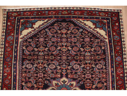 Perserteppich Malayer Nomadenteppich 139x101 cm Antik