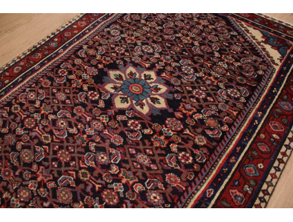 Persian carpet Malayer 139x101 cm Antique Dark blue