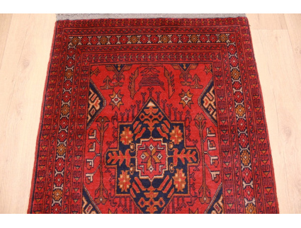 Oriental carpet Khalmohammadi Beljik 300x76 cm Red