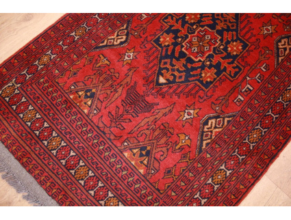 Oriental carpet Khalmohammadi Beljik 300x76 cm Red