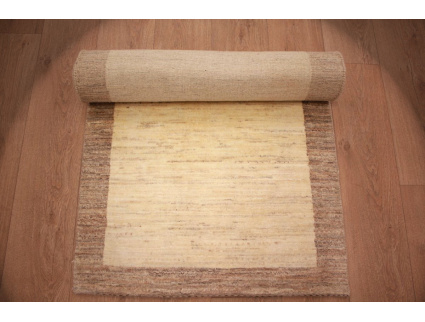 Perserteppich Läufer Gabbeh Loribaf 190x79 cm Beige