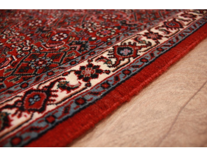 Persian carpet Bidjar very stable 197x52 cm Red