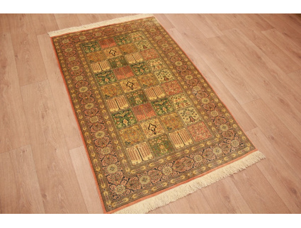 Persian carpet Gom pure silk rug 160x103 cm