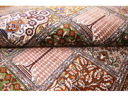 Persian carpet Gom pure Silk rug 147x100 cm