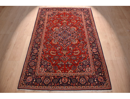 Semi antic Persian carpet  Kashan 202x140 cm