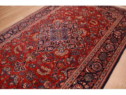 Semi antic Persian carpet  Kashan 202x140 cm