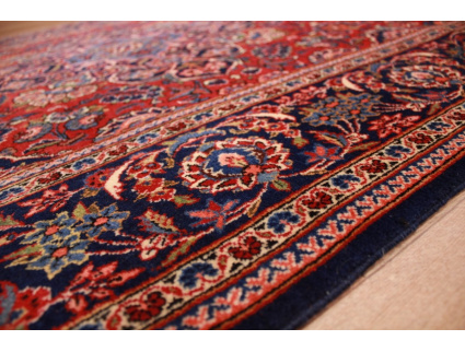 Semi antic Persian carpet  Kashan 202x140 cm