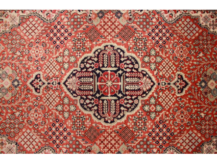 Seidenteppich Ghom 114x75 cm Rot