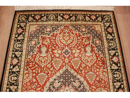 Persian carpet Qum pure silk 123x78 cm